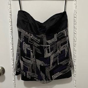 silk bustier by Gianni Bini